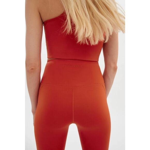 Girlfriend Collective Seamless High Rise Leggings Orange Size XS - Picture 4 of 10